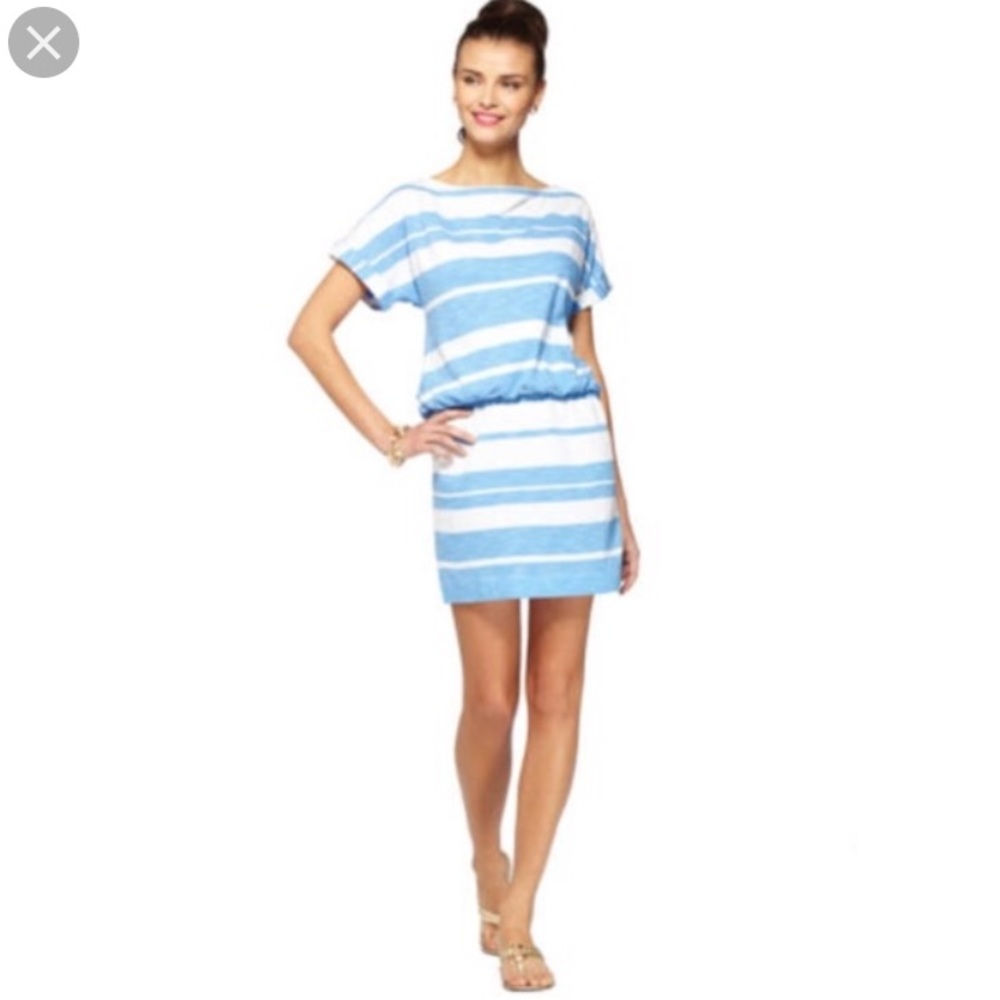 Lilly Pulitzer Carmine Stripe Dress.